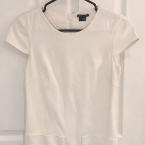 Cute White dress with two pockets